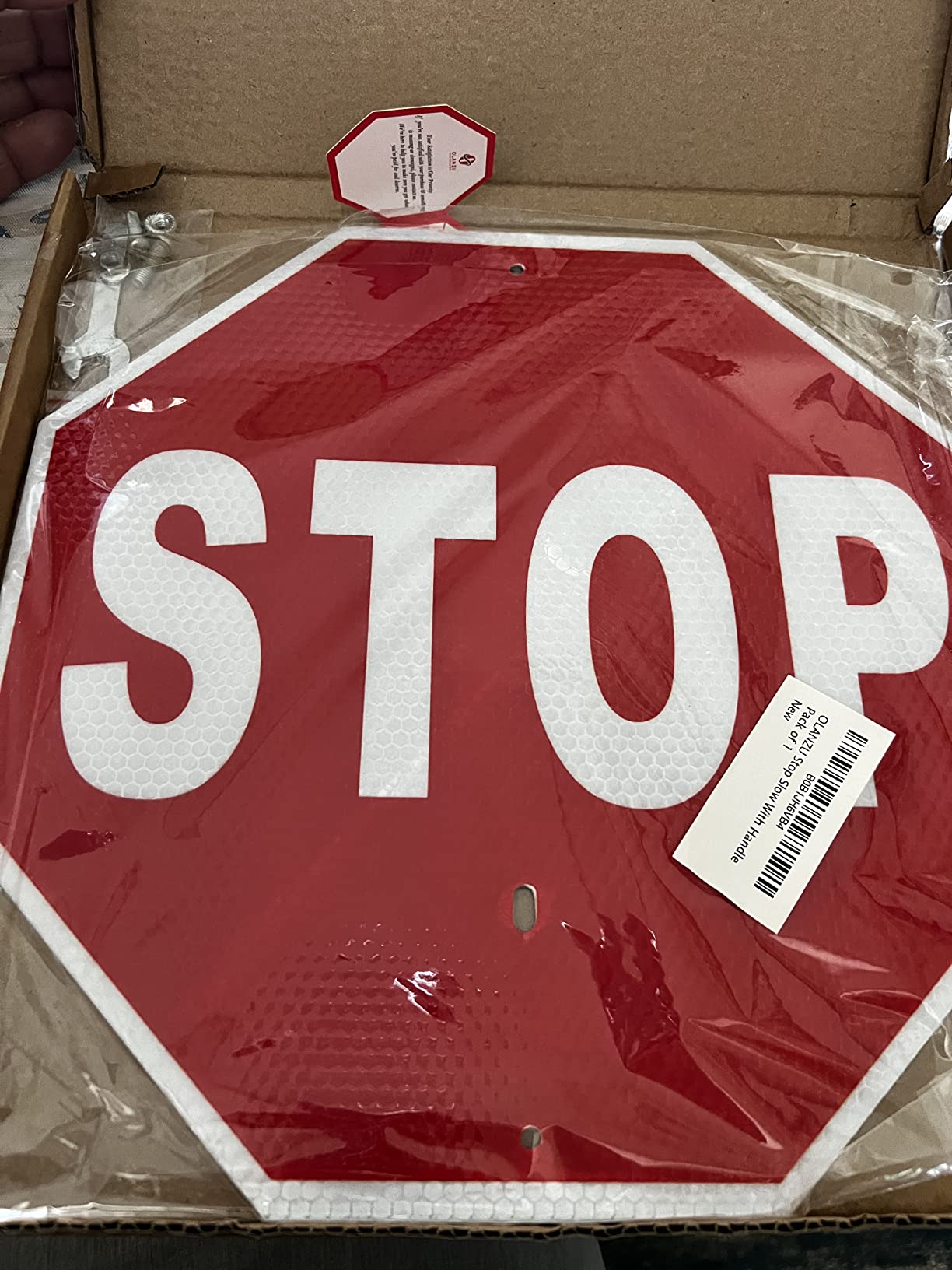 R1-1 Stop Sign - 18x18 - 60 MIL – Olanzu